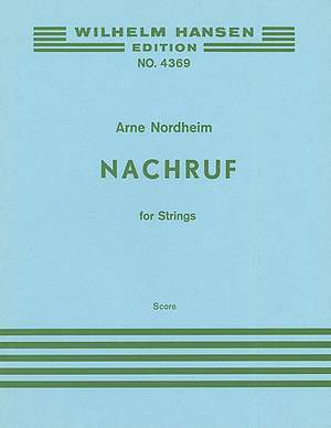 Arne Nordheim: Nachruf