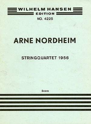 Arne Nordheim: String Quartet