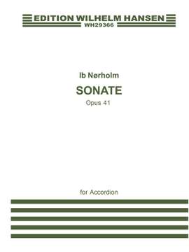 Ib Norholm: Sonata For Accordion Op. 41