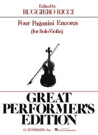 Niccolò Paganini: 4 Paganini Encores