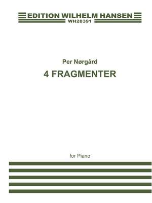 Per Nørgård: 4 Fragments For Piano