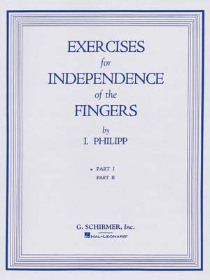 Isidore Philipp: Exercises for Independence of Fingers - Book 1