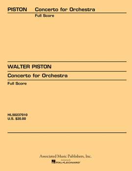 Walter Piston: Concerto for Orchestra (1933)