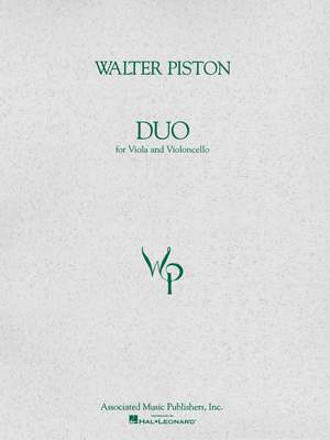 Walter Piston: Duo for Viola and Violoncello
