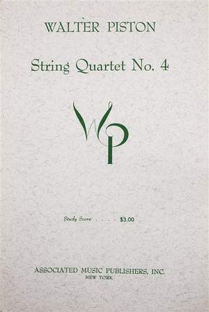 Walter Piston: String Quartet No. 4 (1951)
