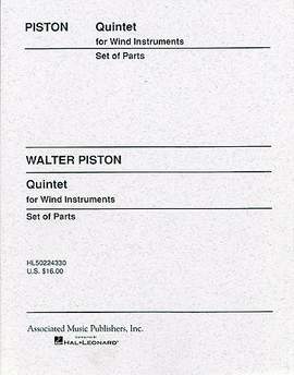 Walter Piston: Quintet for Wind Instruments (1956)