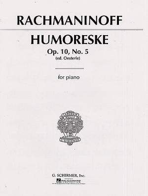 Sergei Rachmaninov: Humoreske, Op. 10, No. 5
