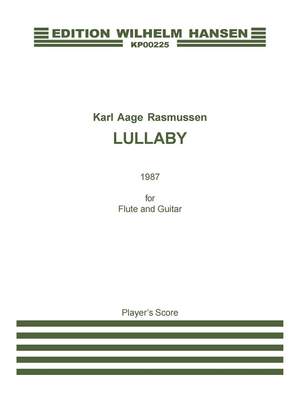 Karl Aage Rasmussen: Lullaby For Flute And Guitar