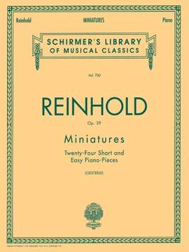 Hugo Reinhold: Miniatures, Op. 39