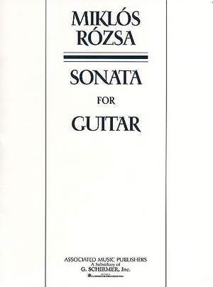 Miklos Rozsa: Sonata, Op. 42