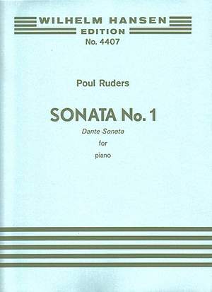 Poul Ruders: Sonata No.1 For Piano- Dante Sonata