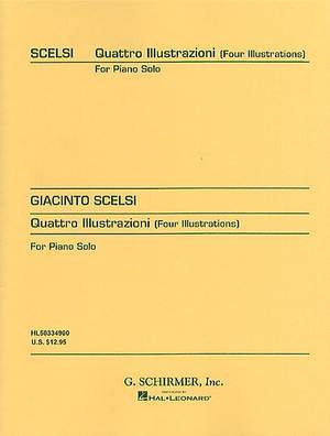 Giacinto Scelsi: Quattro Illustrazioni (4 Illustrations)