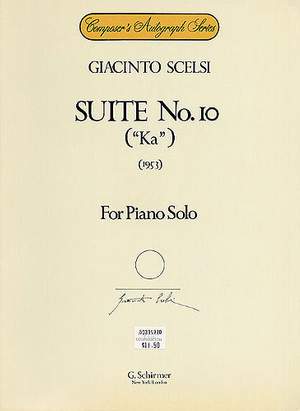 Giacinto Scelsi: Suite No. 10 (1953)