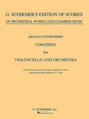 Arnold Schönberg: Concerto for Cello & Orchestra