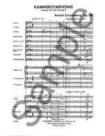 Arnold Schoenberg: Kammersymphonie Op.9b (Full Score) Product Image