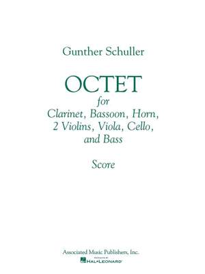 Gunther Schuller: Octet