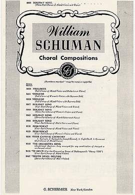 W. Schuman: Holiday Song