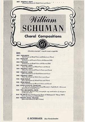 W. Schuman: Holiday Song