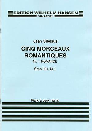 Jean Sibelius: 5 Romantic Pieces Op.101 No.1- Romance