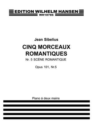 Jean Sibelius: 5 Romantic Pieces Op.101 No.5- Scene Romantique