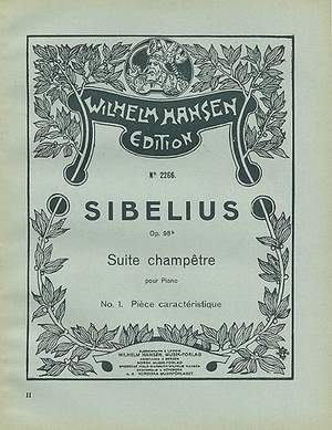 Jean Sibelius: Suite Champetre Op.98b