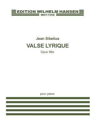 Jean Sibelius: Valse Lyrique Op.96a