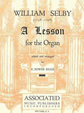William Selby: Lesson for the Organ