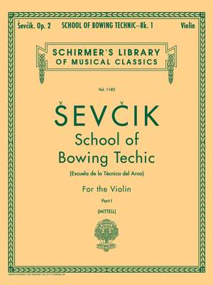 Otakar Sevcik: School of Bowing Technics, Op. 2 - Book 1