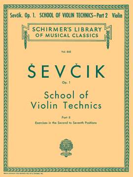Otakar Sevcik: School of Violin Technics, Op. 1 - Book 2