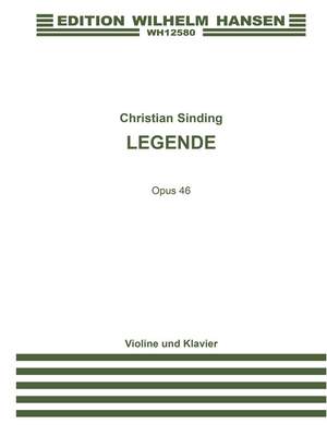 Christian Sinding: Legende Op. 46