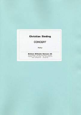 Christian Sinding: Piano Concerto Op. 6