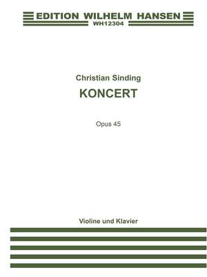 Sinding Violin Concerto