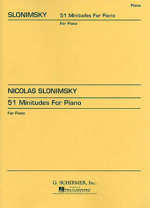 Nicolas Slonimsky: 51 Minitudes