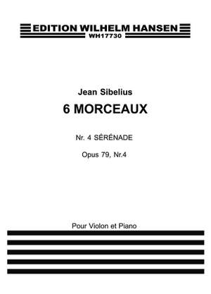 Jean Sibelius: Six Pieces Op.79 No.4 - Serenade