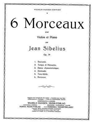 Jean Sibelius: 6 Pieces Op.79 No.6 - Berceuse