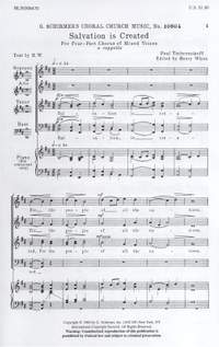Pavel Chesnokov: Salvation Is Created