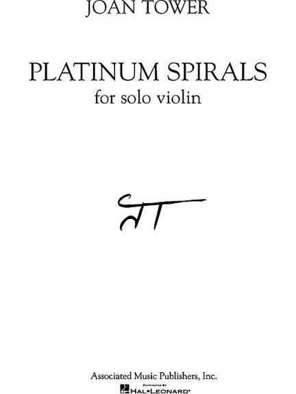 Joan Tower: Platinum Spirals