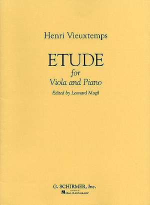 Henri Vieuxtemps: Etude