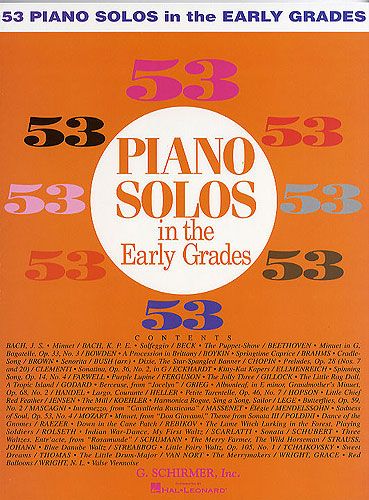 53 Early Grade Solos Pno