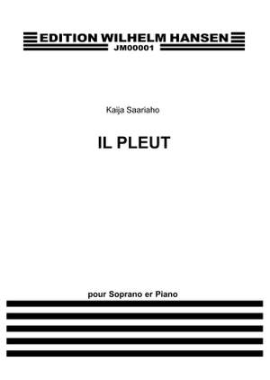 Kaija Saariaho: Il Pleut
