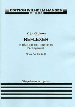 Yrjö Kilpinen: 15 Songs Op. 34 Book 2