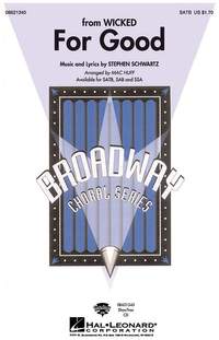 Stephen Schwartz: For Good