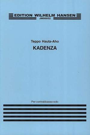 Teppo Hauta-Aho: Kadenza For Double Bass