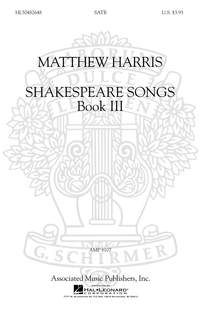 Matthew Harris: Shakespeare Songs, Book III