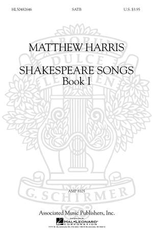 Matthew Harris: Shakespeare Songs, Book I
