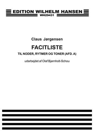 Claus Jorgensen: Facitliste Til Claus Jorgensen