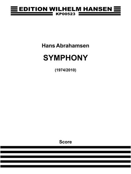 Hans Abrahamsen: Symphony - For Orchestra
