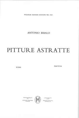 Antonio Bibalo: Pitture Astratte