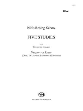 Niels Rosing-Schow: 5 Studies For Reed Quintet