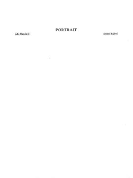 Anders Koppel: Portrait - Original Version